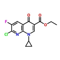 CAS :96568-07-9|Éthyl 1-cyclopropyl-7-chloro-6-fluoro-1,4-dihydro-4-oxo-1,8-carboxylate de naphtylridine